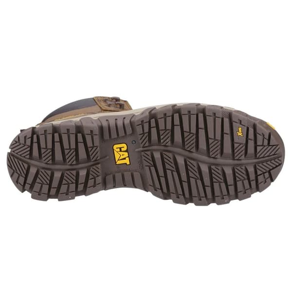 Caterpillar Mens Threshold Rebound Grain Leather Composite Toecap Safety Boots