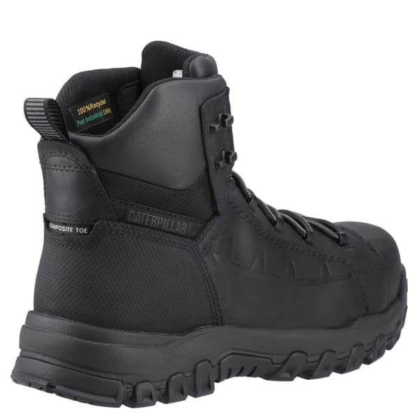 Caterpillar Mens Threshold Rebound Grain Leather Composite Toecap Safety Boots