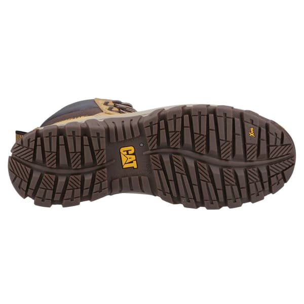 Caterpillar Mens Threshold Rebound Grain Leather Composite Toecap Safety Boots