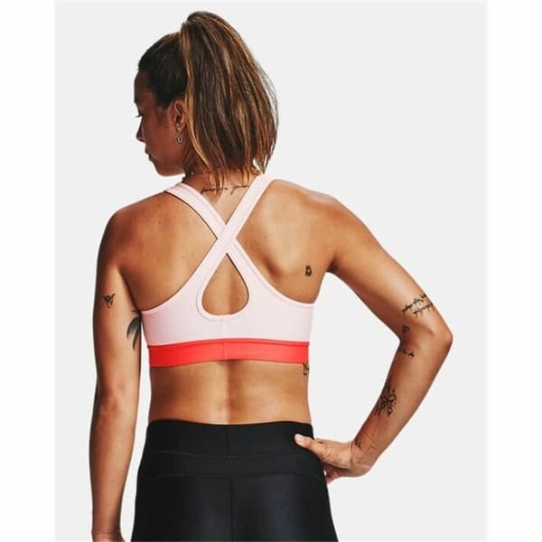 Sports-BH Under Armour Mid Crossback Pink - M