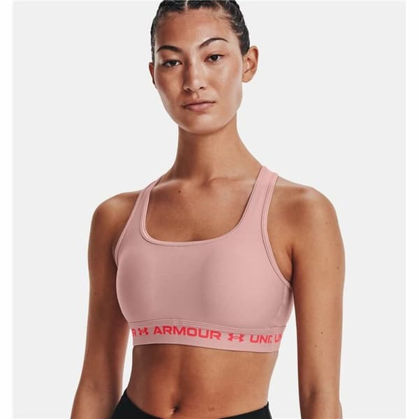 Sports-BH Under Armour Crossback Mid Pink - M
