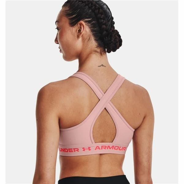 Sports-BH Under Armour Crossback Mid Pink - M