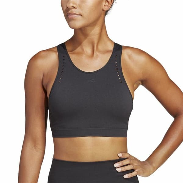 Sport-BH Adidas Aeroknit Svart - M