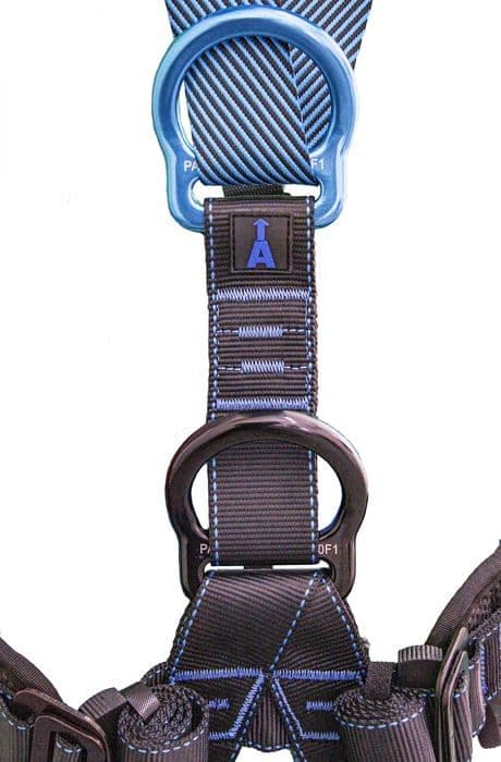 Skyddssele - fallskyddssats - Irudek Wind Blue 3 skyddssats Fallskyddssele, Wind Blue 3
