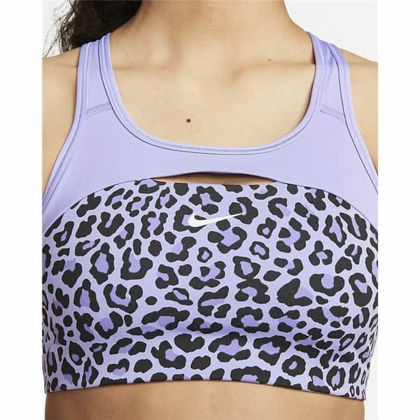 Sport-BH Nike Dri-FIT Swoosh Blå - S