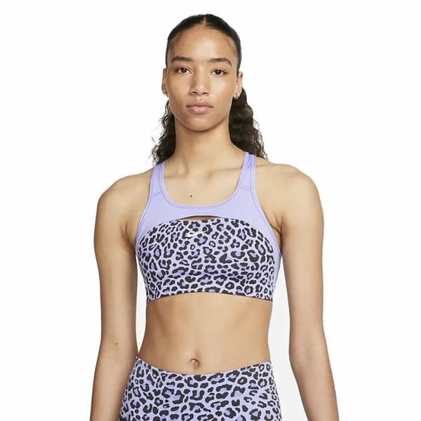Sports-BH Nike Dri-FIT Swoosh Blå - S