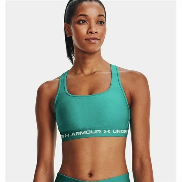 Sports-BH Under Armour Crossback Mid Akvamarin - XS