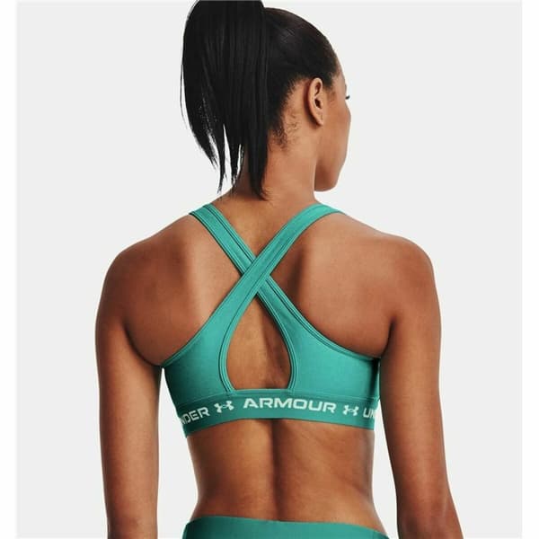 Sports-BH Under Armour Crossback Mid Akvamarin - XS