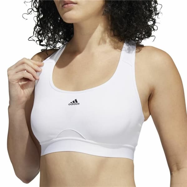 Sport-BH Adidas Pwr Ms Pd Hvit - XS