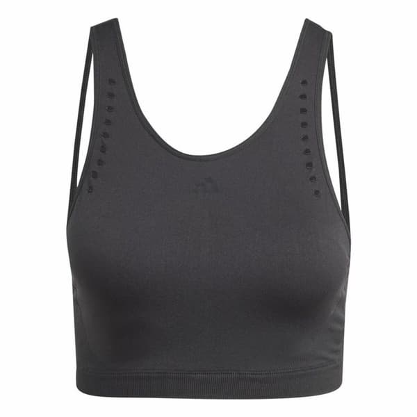 Sport-BH Adidas Aeroknit Svart - L
