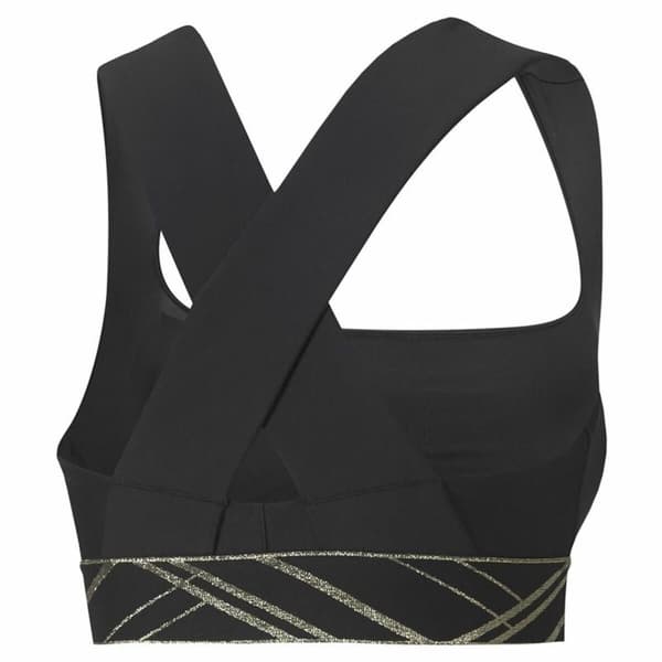 Urheiluliivit Puma Mid Impact Deco Glam Musta - XS