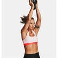 Pikkukuva 2 / 5: Urheiluliivit Under Armour Mid Crossback Pinkki - XS