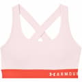 Pikkukuva 1 / 5: Urheiluliivit Under Armour Mid Crossback Pinkki - XS