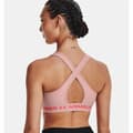 Pikkukuva 4 / 4: Urheiluliivit Under Armour  Crossback Mid Pinkki - M