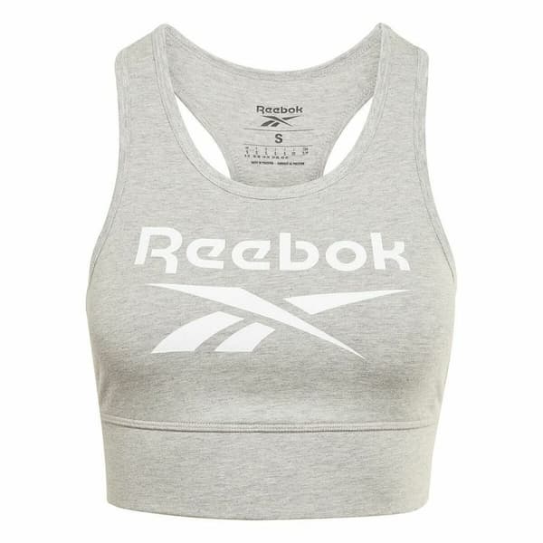 Naisten urheilutoppi Reebok BRALET GR9393 Harmaa - XS