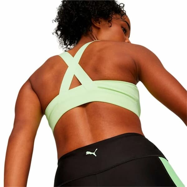 Urheiluliivit Puma Mid Impact fit Limetinvihreä Keltainen - XS