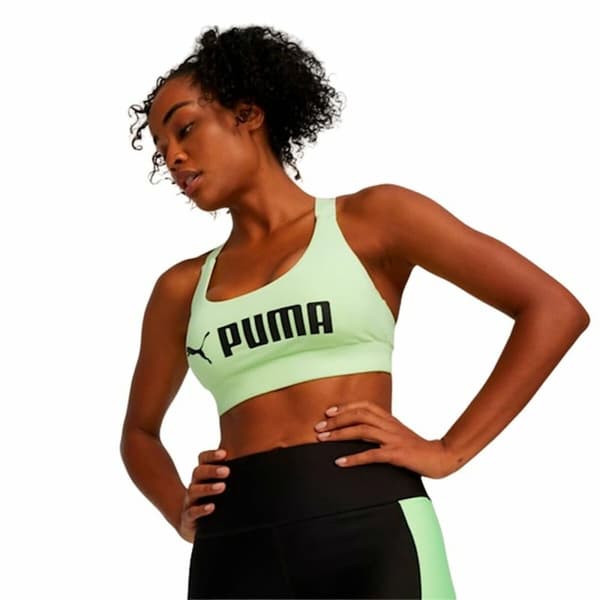 Urheiluliivit Puma Mid Impact fit Limetinvihreä Keltainen - XS
