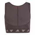 Pikkukuva 1 / 6: Urheiluliivit Adidas  Aeroknit Seamless Punaruskea Tummanpunainen - 14-15 vuotta