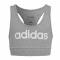 Miniatyrbilde 1 av 5: Sport-BH Adidas Essentials Linear Logo Grå - 14-15 År