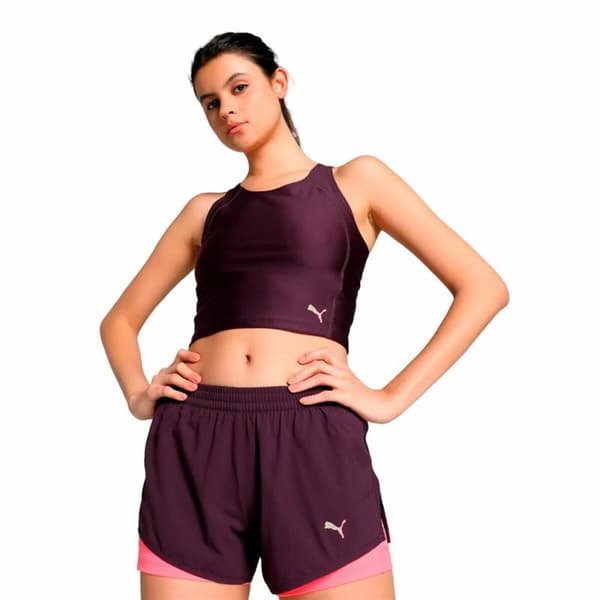 Sport-topp, Dam Puma Run Ultraform Crop Tank - M