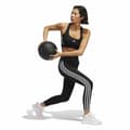 Miniatyrbild 5 av 9: Sport-BH Adidas Pwr Ms 3S Svart - XS