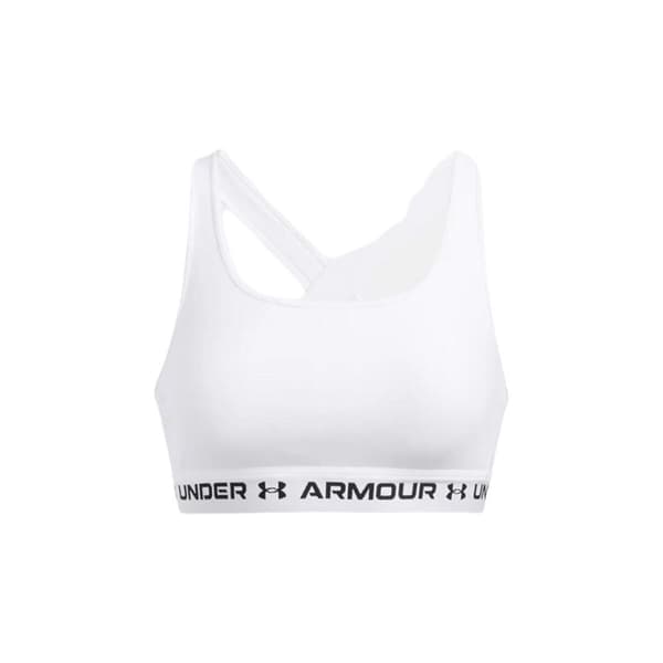 Sports-BH Under Armour CroSSback Mid Hvid - M