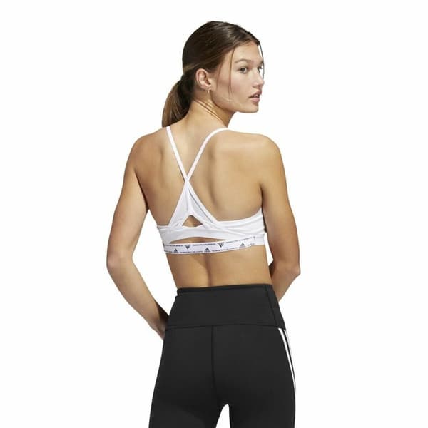 Sports-BH Adidas Aeroreact Ls P Hvid - S