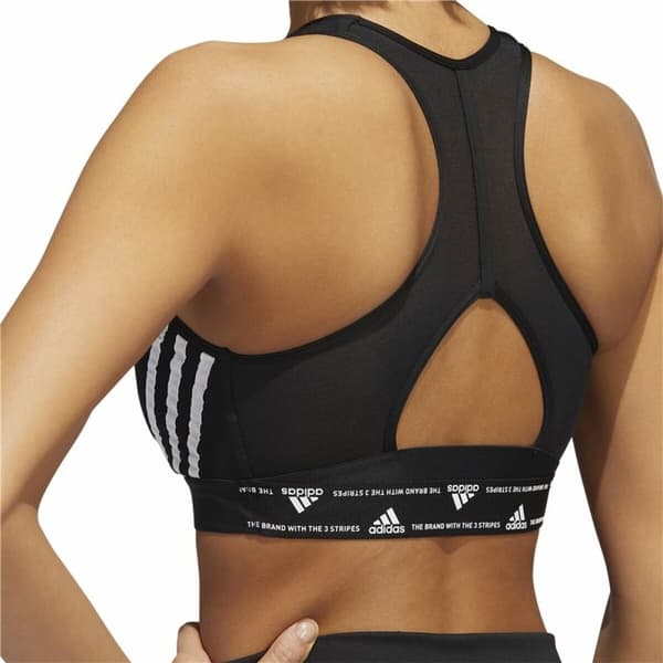 Sport-BH Adidas Pwr Ms 3S Svart - XS