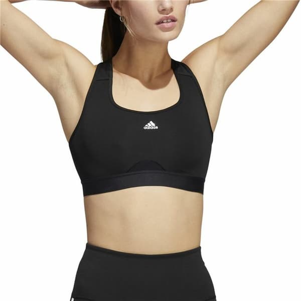 Sport-BH Adidas Pwr Ms Pd Svart - XS