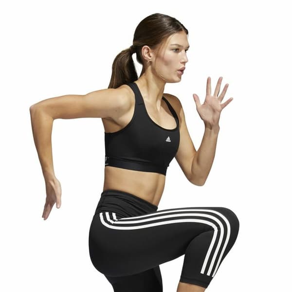 Sport-BH Adidas Pwr Ms Pd Svart - L
