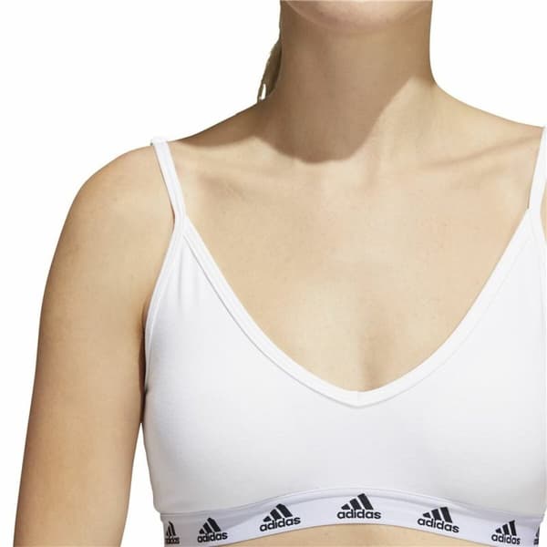 Sports-BH Adidas Pureb Ls Hvid - L
