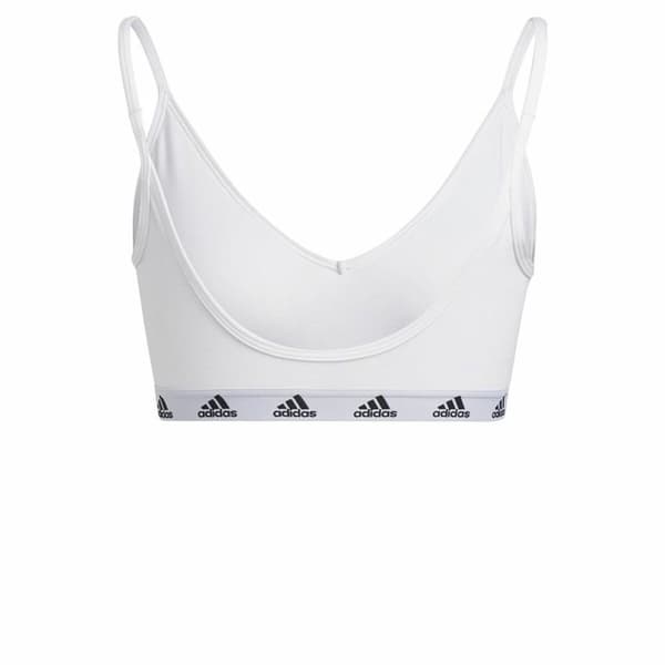 Sports-BH Adidas Pureb Ls Hvid - L