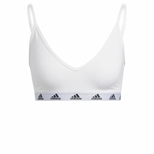 Sports-BH Adidas Pureb Ls Hvid - L