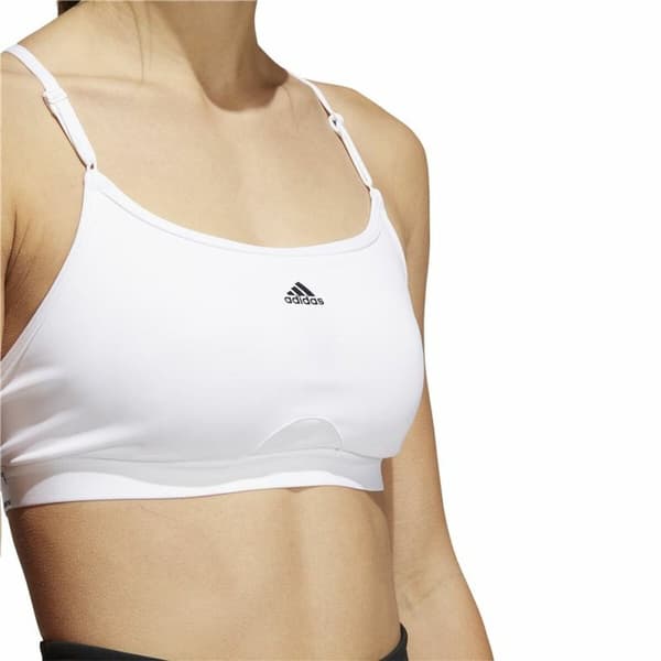 Sport-BH Adidas Aeroreact Ls P Hvit - L