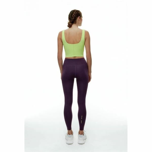 Sports Top til damer Black Limba Bhakti Lime - S