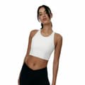 Miniatyrbilde 5 av 8: Sportstopp for kvinner Black Limba Diardi  Krem - XS