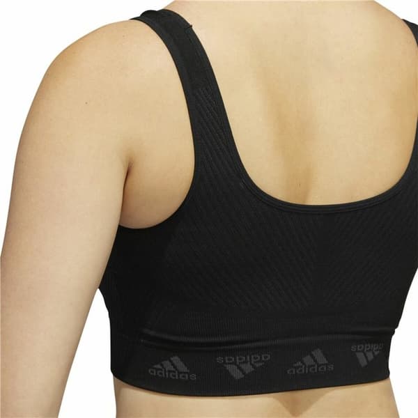 Sport-BH Adidas Aeroknit Svart - S
