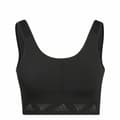 Miniatyrbillede 1 af 8: Sports-BH Adidas Aeroknit Sort - XS