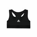 Miniatyrbillede 2 af 2: Sports-BH Adidas Sports Single Jersey Børns Sort - 13-14 år