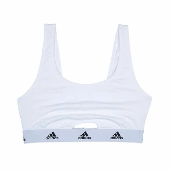 Sports-BH Adidas Active Comfort Cotton Hvid - S