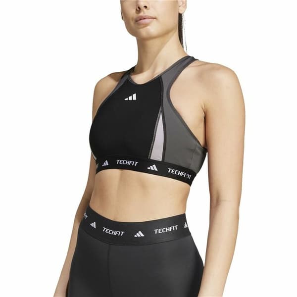Urheiluliivit Adidas Techfit Musta - S