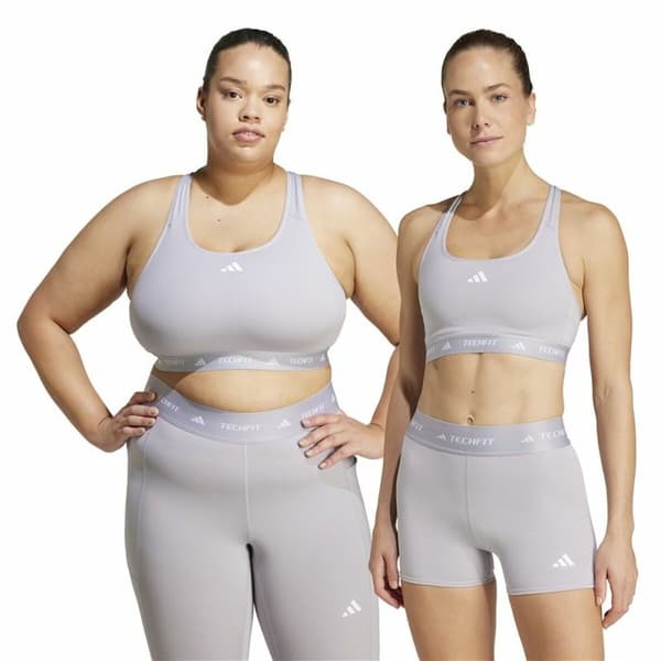 Sports-BH Adidas Techfit Grå - S