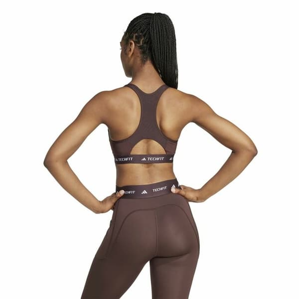 Sports-BH Adidas Techfit Medium Brun - S