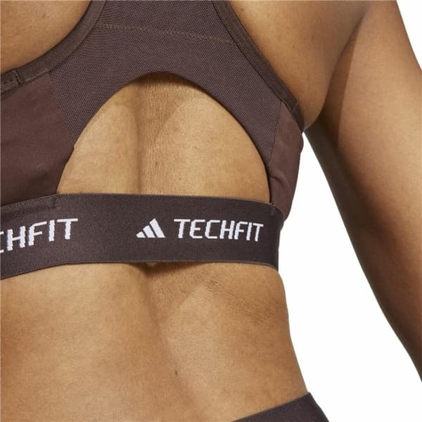 Sports-BH Adidas Techfit Medium Brun - S