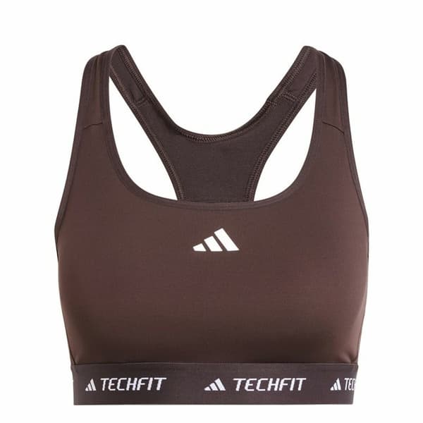Sports-BH Adidas Techfit Medium Brun - S