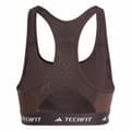 Miniatyrbillede 2 af 8: Sports-BH Adidas Techfit Medium Brun - S