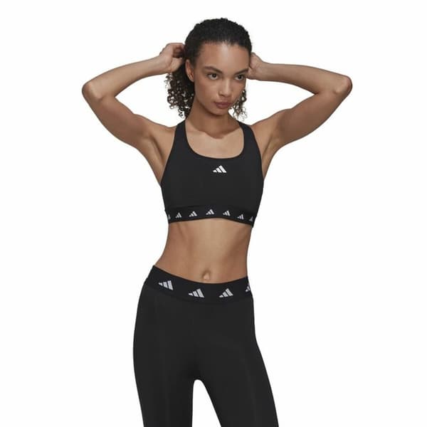 Sport-BH Adidas Essentials Pwr Ms Svart - S