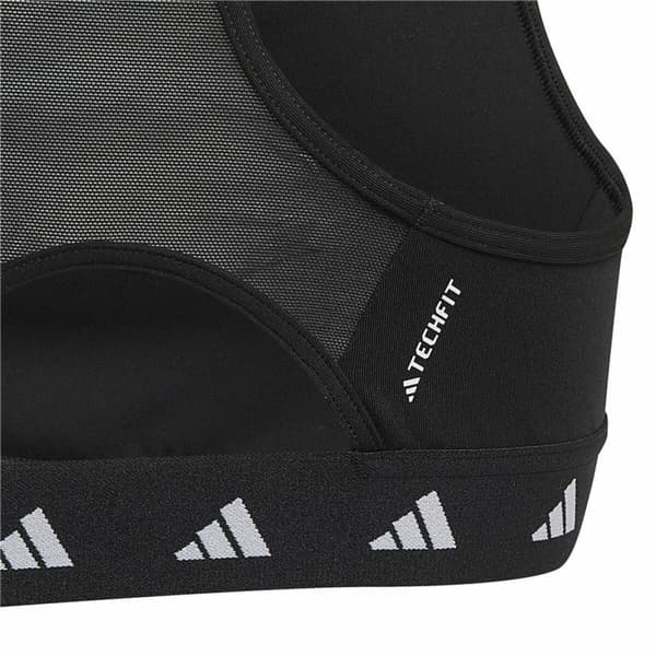 Sport-BH Adidas TechFit Power Svart - 7-8 år