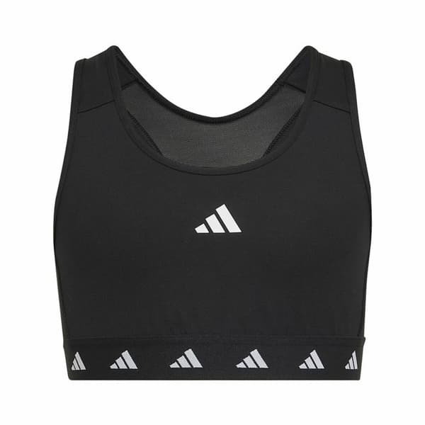 Sport-BH Adidas TechFit Power Svart - 7-8 år