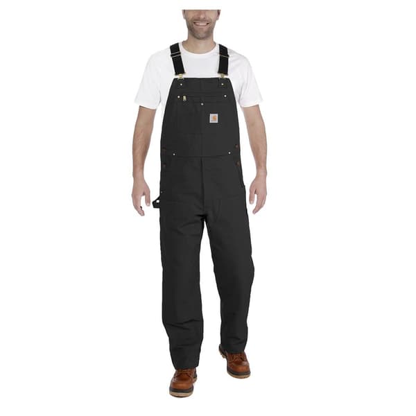 Carhartt Jumpsuit Logo Bib Overall Grå 30 / 30